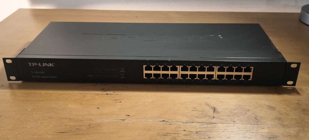 TP-Link TL-SG 1024: 19 zoll Gigabit Netzwerk Switch (Gebraucht) in ...