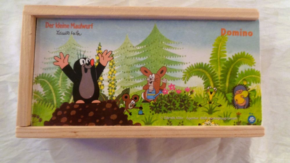 Der kleine Maulwurf - Domino Spiel aus Holz ab Fr. 4.- (Gebraucht) in