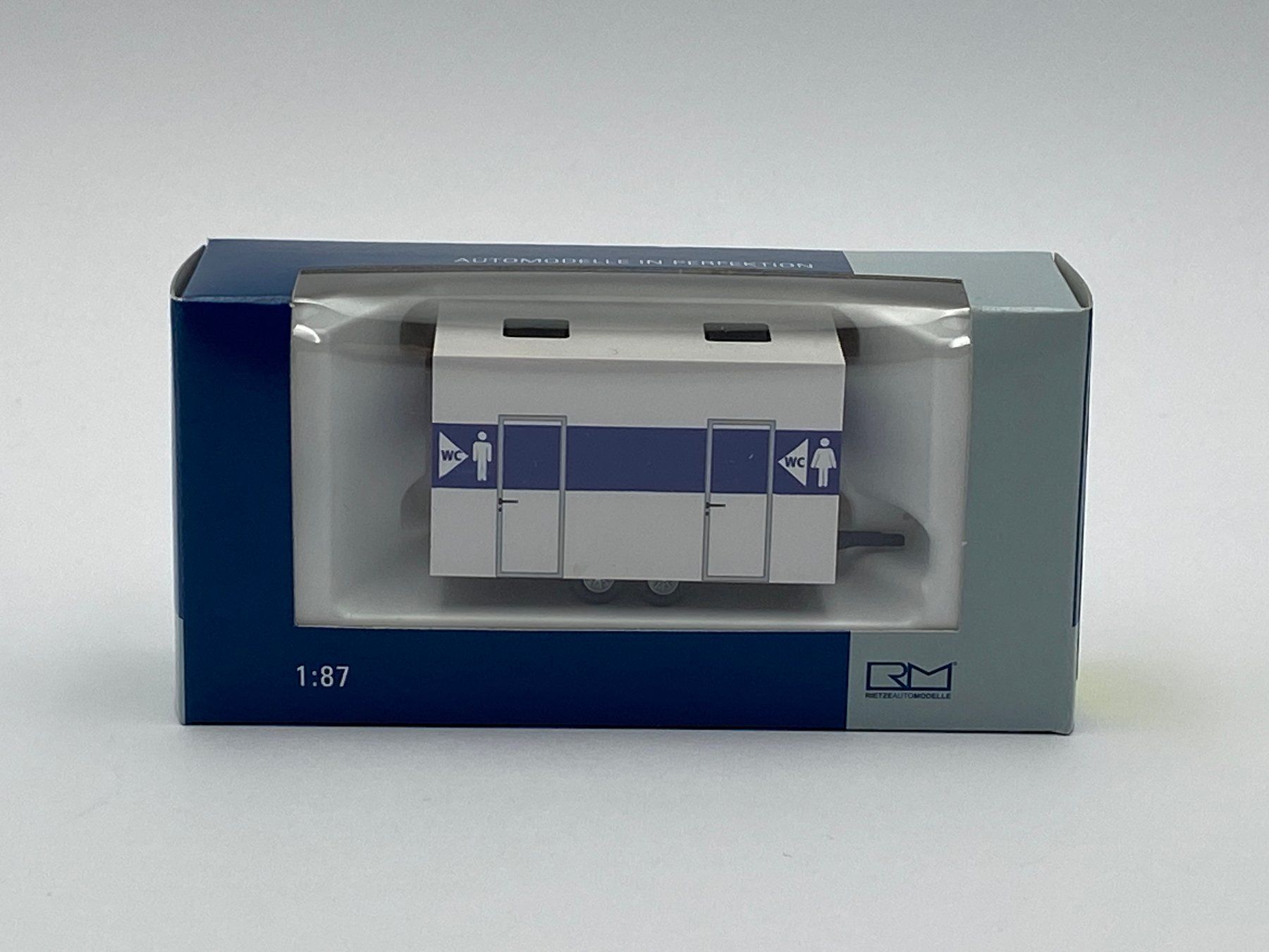 Rietze Modellautos: Rietze 70261 1:87 WC-Anhänger – Neu und originalverpackt aus Neukirch an der Thur von MoBa-Artikel 2
