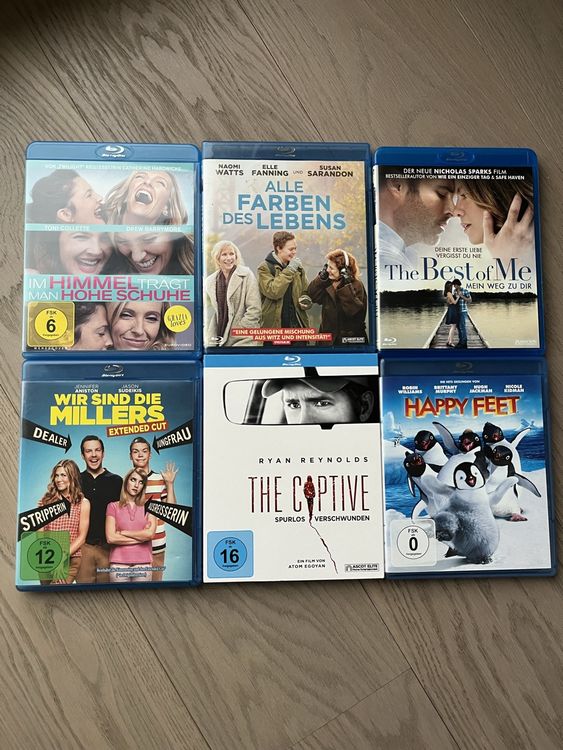 DVD‘s Spielfilme / Blu-ray Disc/ 6 Stk. (Gebraucht) in Dietlikon für ...