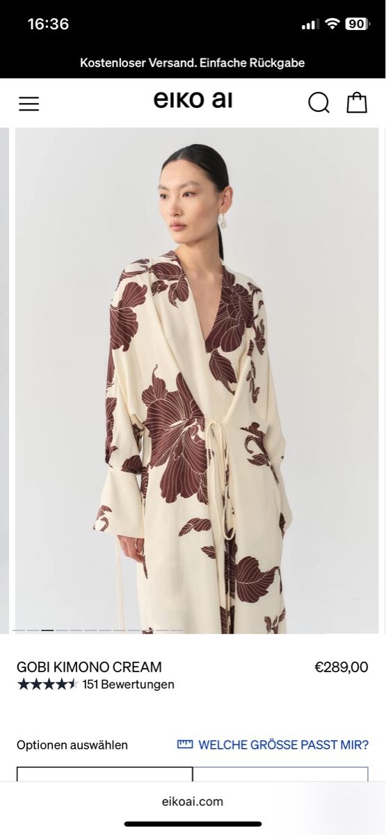 Vestiti: Eiko Ai Kimono Kleid – Usato da Düdingen venduto da shoppingUA 1
