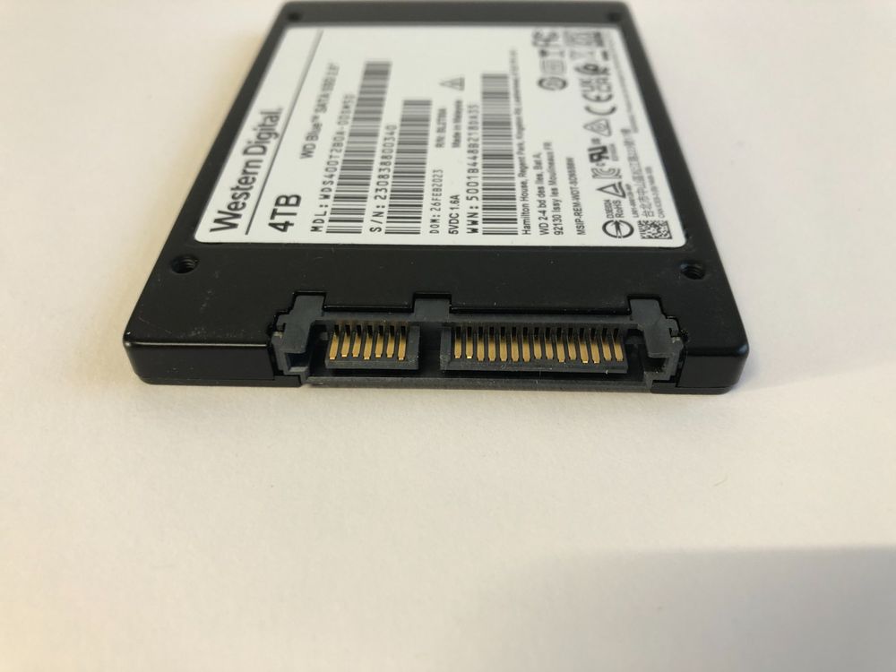 Super Western Digital SSD (WD Blue 4TB) | Kaufen auf Ricardo