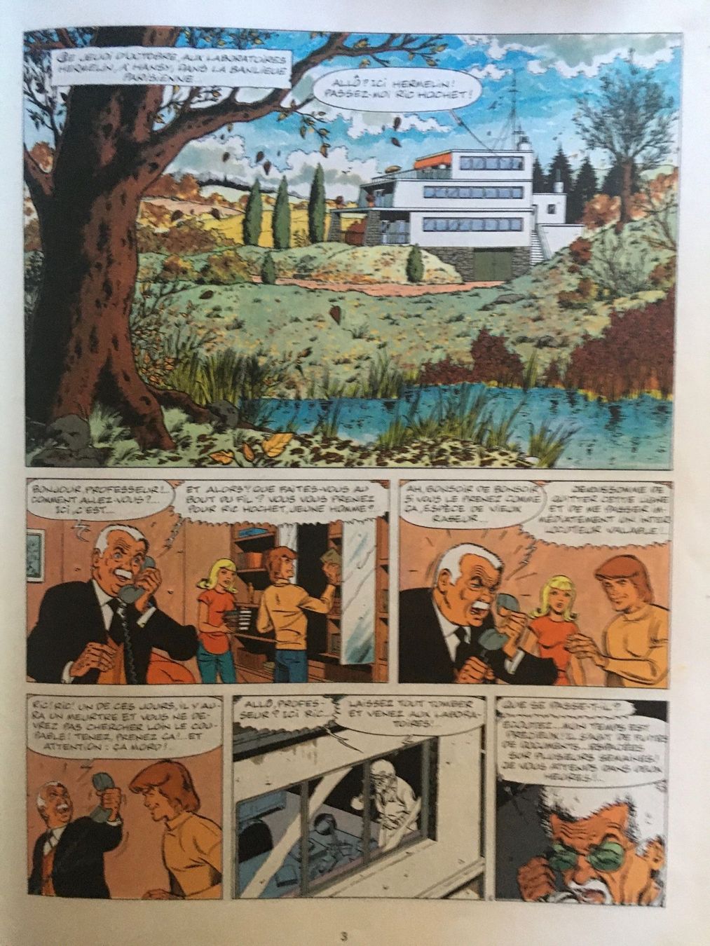 Fumetti: Ric Hochet - La ligne de mort – Usato da Commugny venduto da Alexnicolas11 3