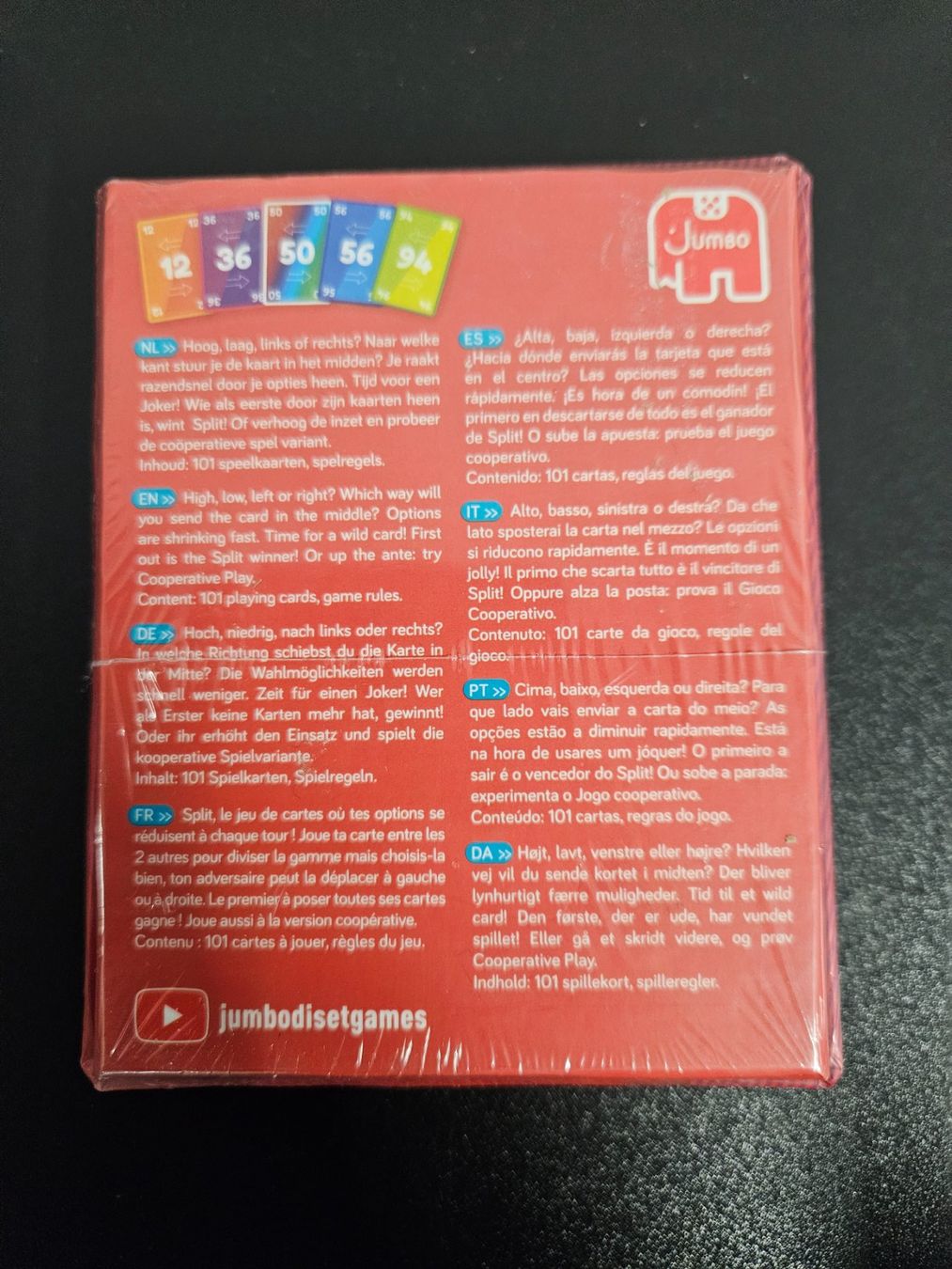 Giochi: Neu - Jumbo - Split – Nuovo e nell'imballaggio originale da Dagmersellen venduto da Jarsetz_Restposten 1