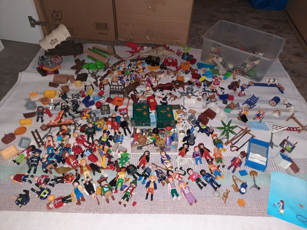 Lot De 2 Personnages Playmobil - Bandits Du Far West - Figurines Western Hors-la-loi