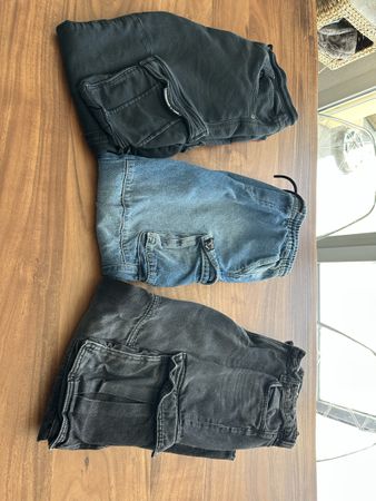 3x Cargohosen Gr. 152/158, 16/176, 170/75