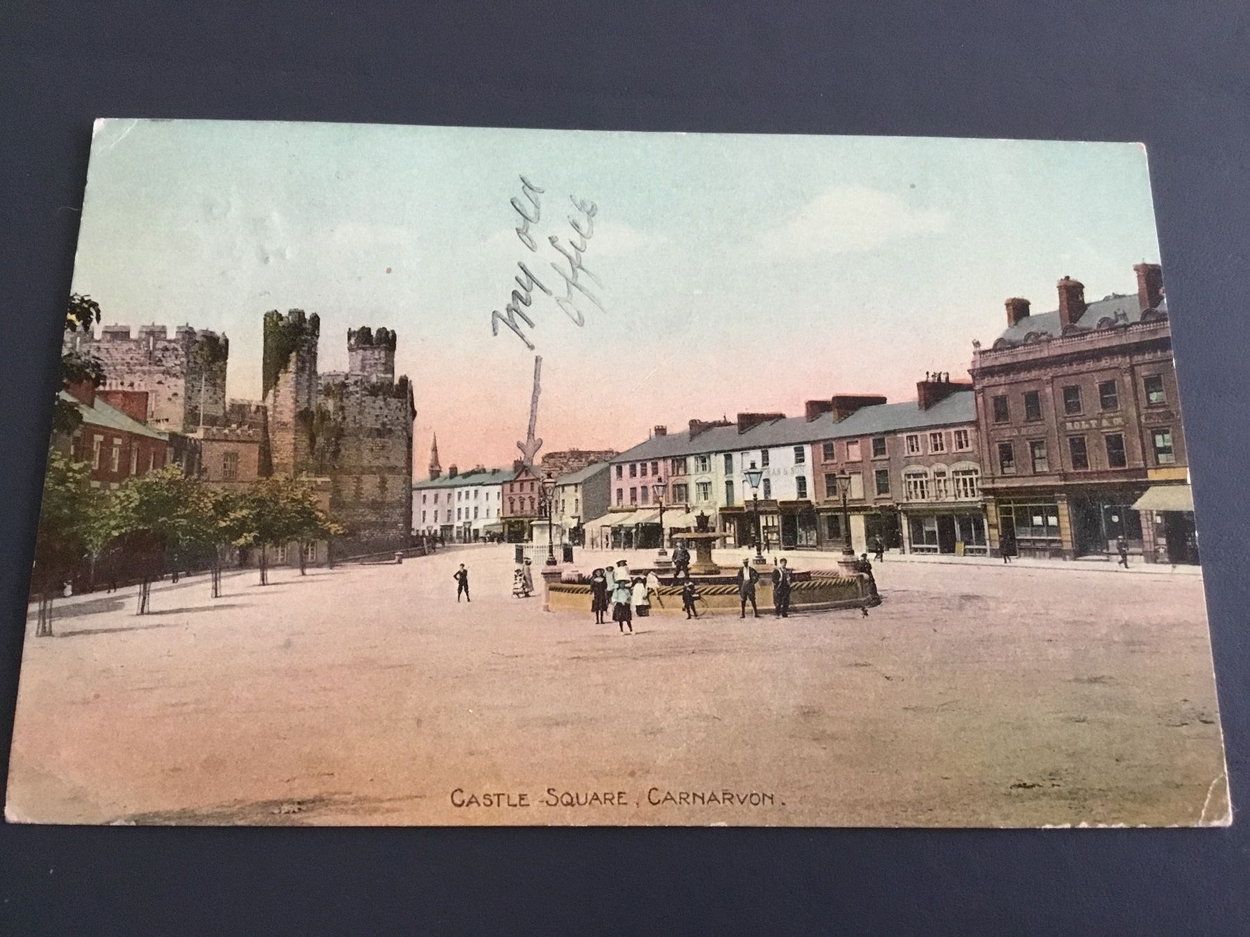 Cartoline postali: England: Carnarvon / Carnarfon – Usato da Kerzers venduto da Georges3210