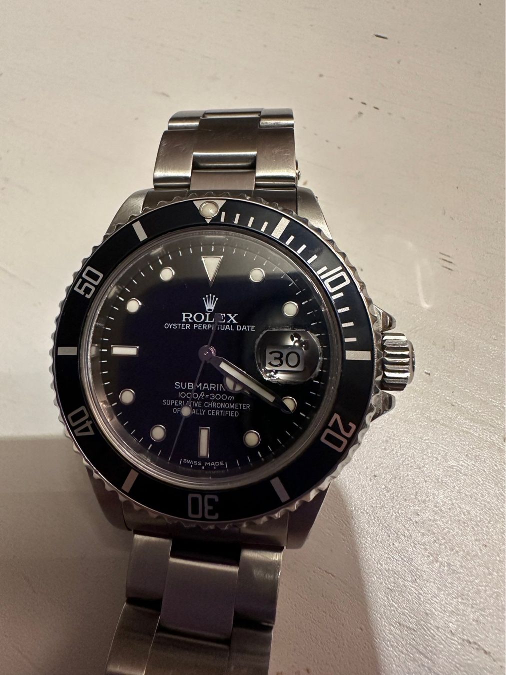 Rolex Orologi: Rolex Submariner 168000 – Usato da Troinex venduto da Airain 1