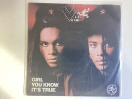 Milli Vanilli Single - Girl You Know It’s True