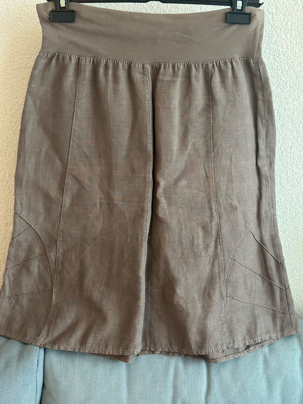 Gonne: Leinen Rock taupe S – Usato da Rothenburg venduto da wer_g9fd 2
