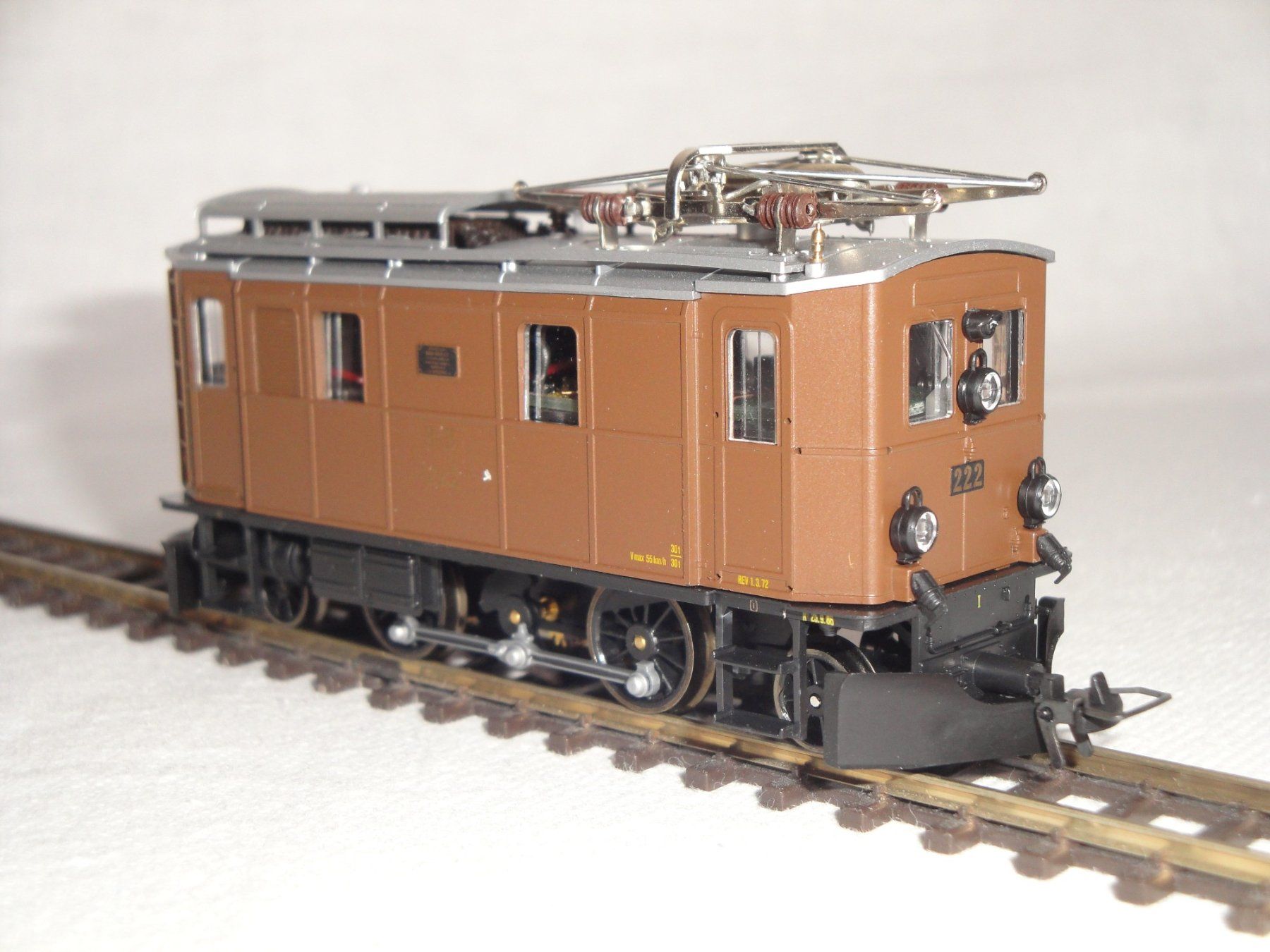 Bemo Modellini di ferrovie: Bemo RhB-Ge 2/4 222 – Nuovo e nell'imballaggio originale da Wolfwil venduto da heinzs3575 4