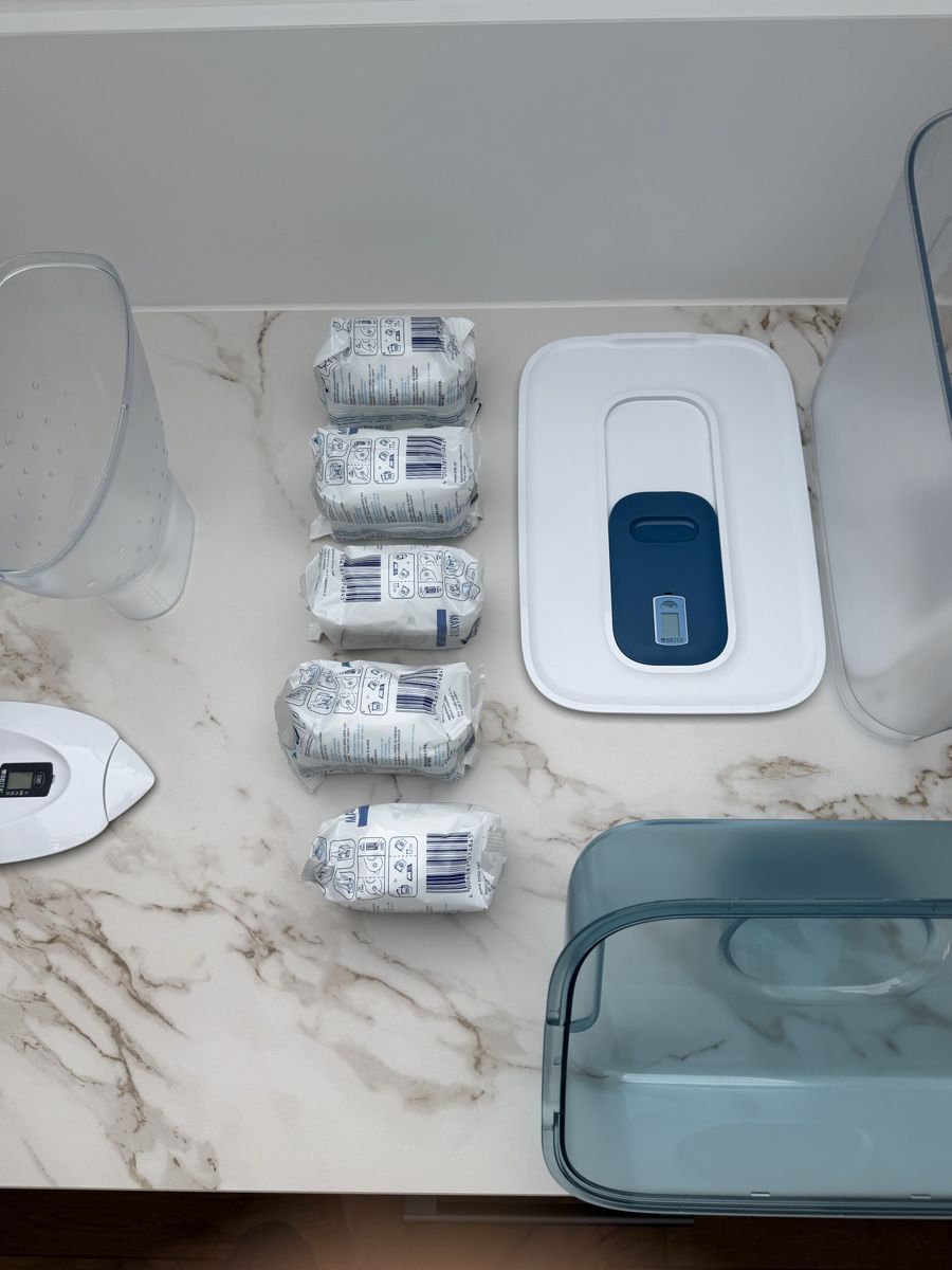 Sanitari: Brita Wasserfilter-Spender & Karaffe  inkl. 5 Filter – Usato da Zürich venduto da Syossmen 6