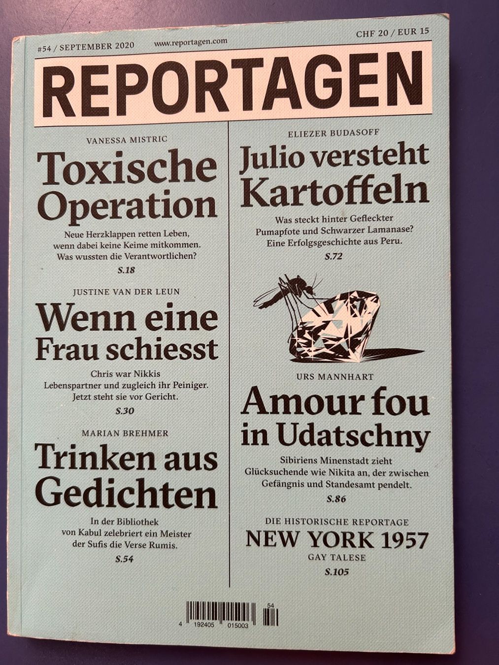Revues & Magazines: Reportagen 54 – D'occasion à Bern par sabah62