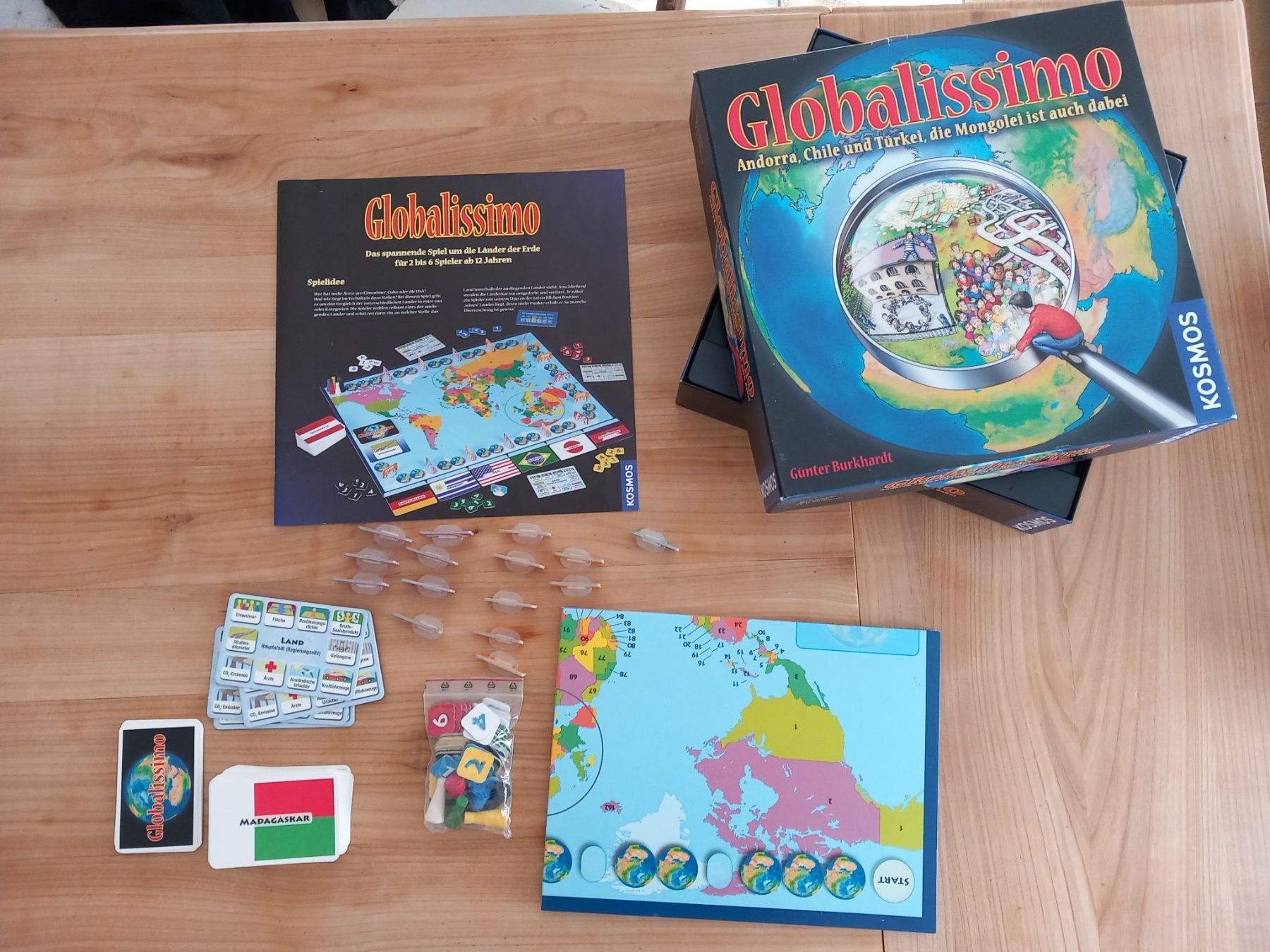 Kosmos Spiele: Globalissimo Brettspiel – Gebraucht aus Oberwil BL von Schuulie