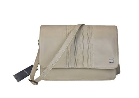G-Star RAW Damen Leder Tasche Schultertasche /beige