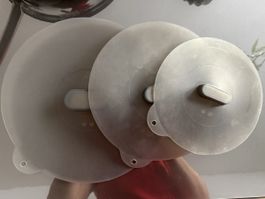 Lot de 3 couvercles en silicone