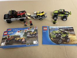 Lego City rennteam Quad Race 60055 + 60148