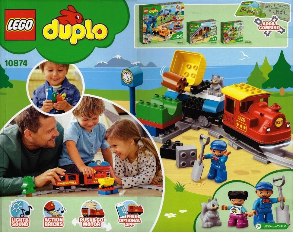 Lego Baukästen: LEGO Duplo 10874 - Dampfeisenbahn – Neu und originalverpackt aus Sirnach von najemiya 1