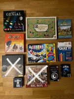 Diverse Brettspiele; Dune Imperium, Hitster, Carcassone etc.