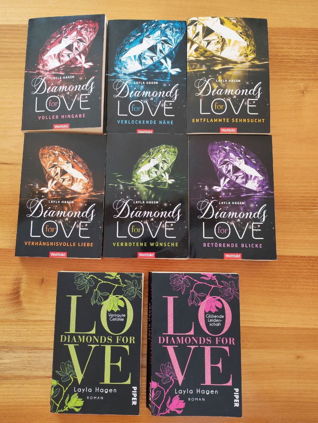 Libri: Buchreihe Love For Diamonds – Usato da Ebnat-Kappel venduto da Kruemel15