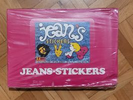200 Jeans Sticker 80er Originalverpackt Neu! 72 Symbole