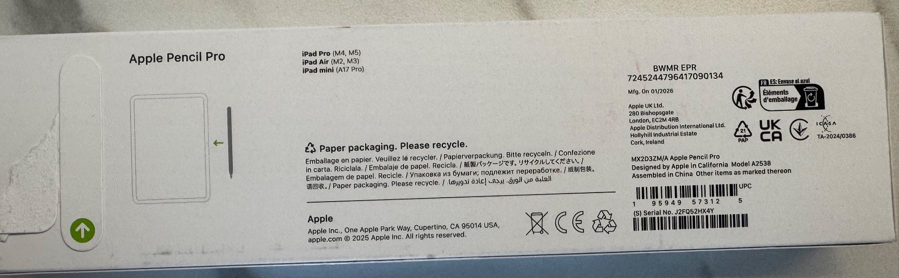 Apple Stylos & Marker: Apple Pencil Pro - unbenutzt – D'occasion à Basel par Zauberernico 3