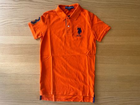 US Polo Assn. Poloshirt, Slim Fit, Grösse S, USA, Vintage