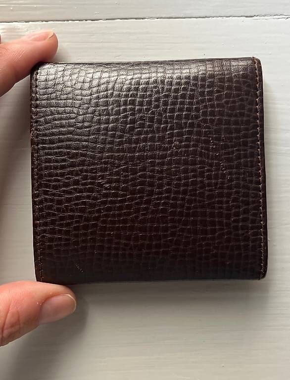 Portafogli: Portamonete Giorgio Armani marrone wallet – Usato da Gandria venduto da mar_5yvs 1