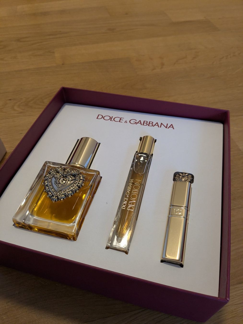 Make-up: D&G Geschenkset 3-teilig Parfum+Mascara DEVOTION – Nuovo e nell'imballaggio originale da Wettingen venduto da wettingen23 2