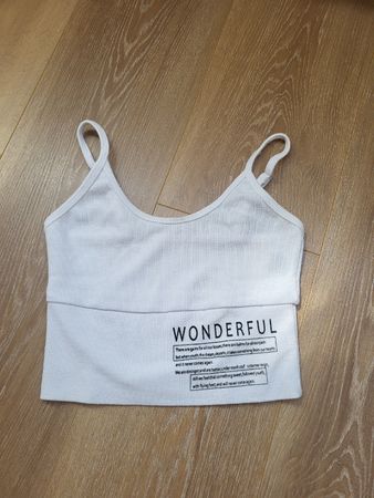 Top DAZY (Shein) blanc taille S