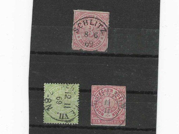 Alle Briefmarken: DT.NORDDEUTSCHER BUND 1870 GEST. – Gebraucht aus Dintikon von bonita099