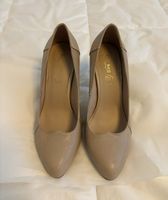 Be Me Collection Pumps Beige Textured Stiletto Heels