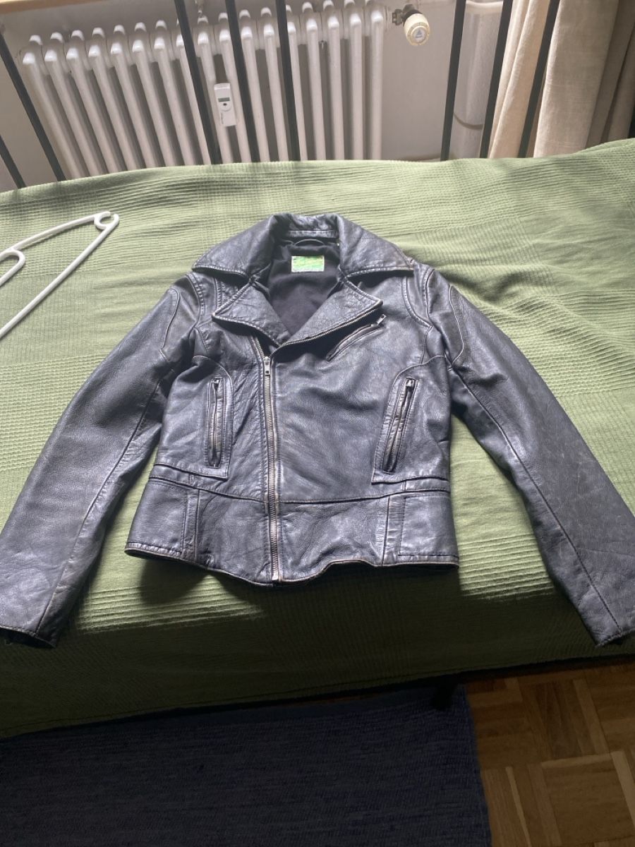 Jacken: LVC. Black Leather Jacket – Gebraucht aus bern von Bdim9