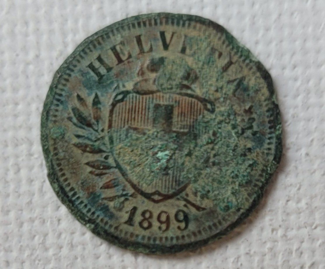 Tutti le monete: 1 RAPPEN – 1899 – Usato da Neftenbach venduto da Mador6