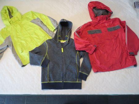 Jacken Set 3x Gr.110/116 für aktive coole Jungs