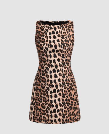 NEU Kleid Leo Leopard Gr. S