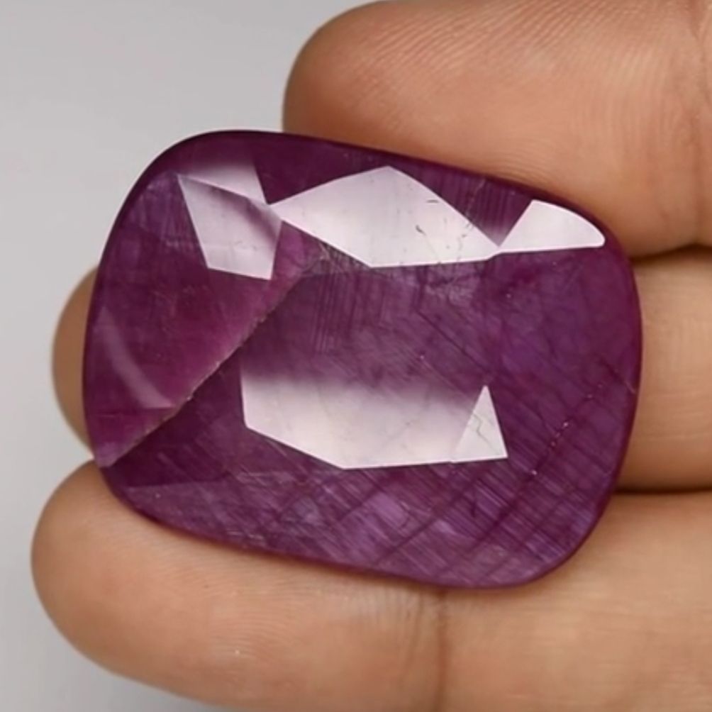 Pietre preziose: Rubin Ruby 98.33 Karat Madagaskar UNBEHANDELT , Zertifikat – Nuovo e nell'imballaggio originale da Zell LU venduto da Swiss_Siam_Gem 2