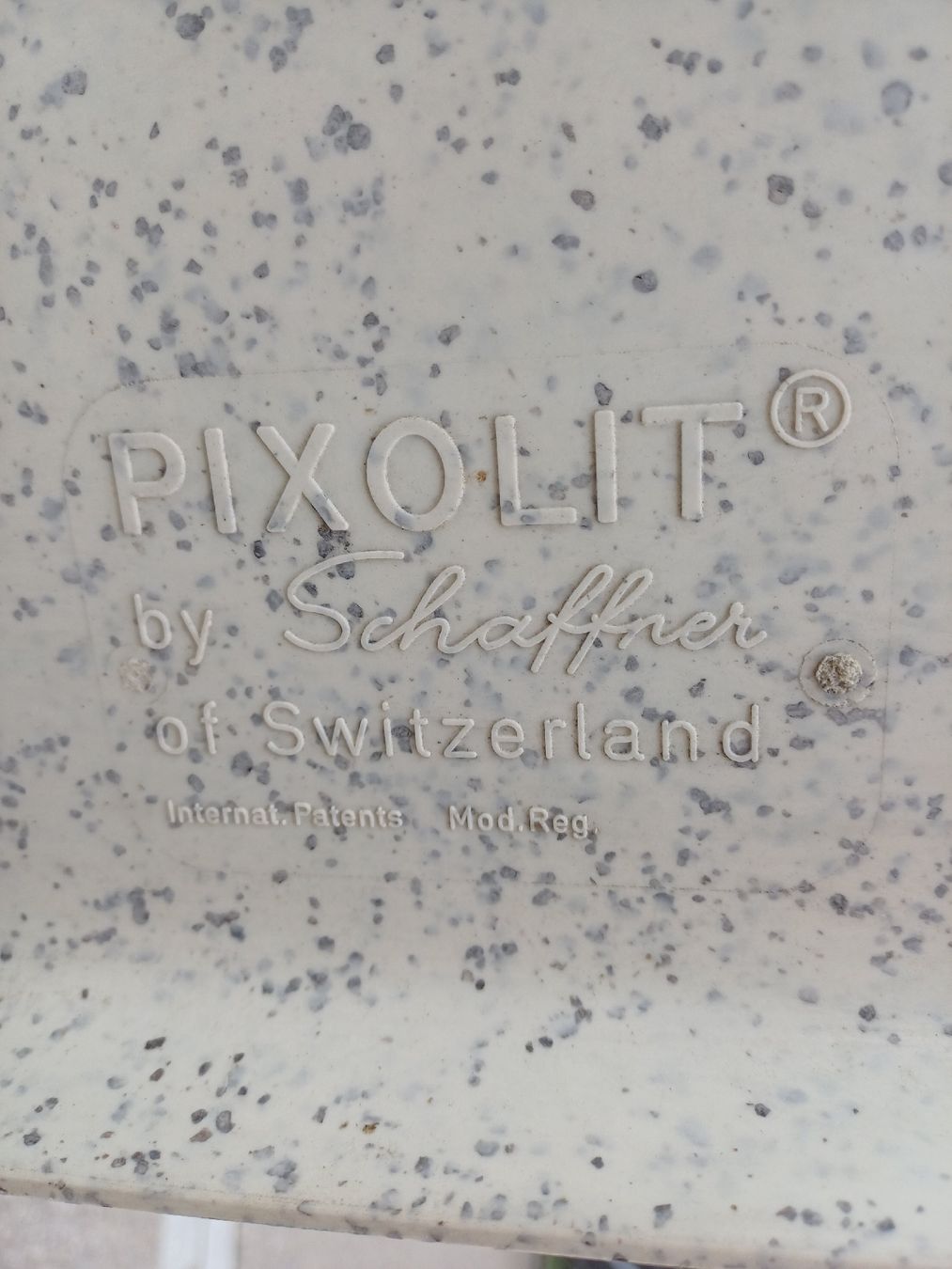 Tavoli: Schaffner Gartentisch, Pixolit 70x70cm – Usato da Niederuzwil venduto da wolkenlos80 6