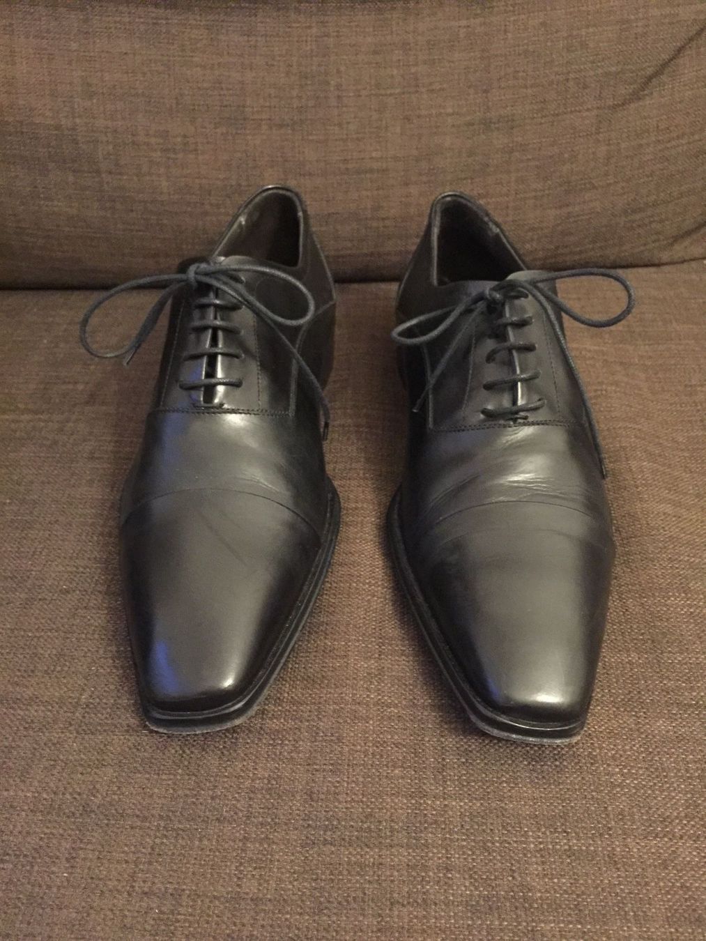 Scarpe da uomo: Schuhe aus Leder schwarz Grösse 40 – Usato da Genève venduto da Livsonman