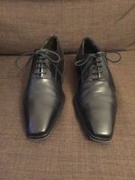 Schuhe aus Leder schwarz Grösse 40