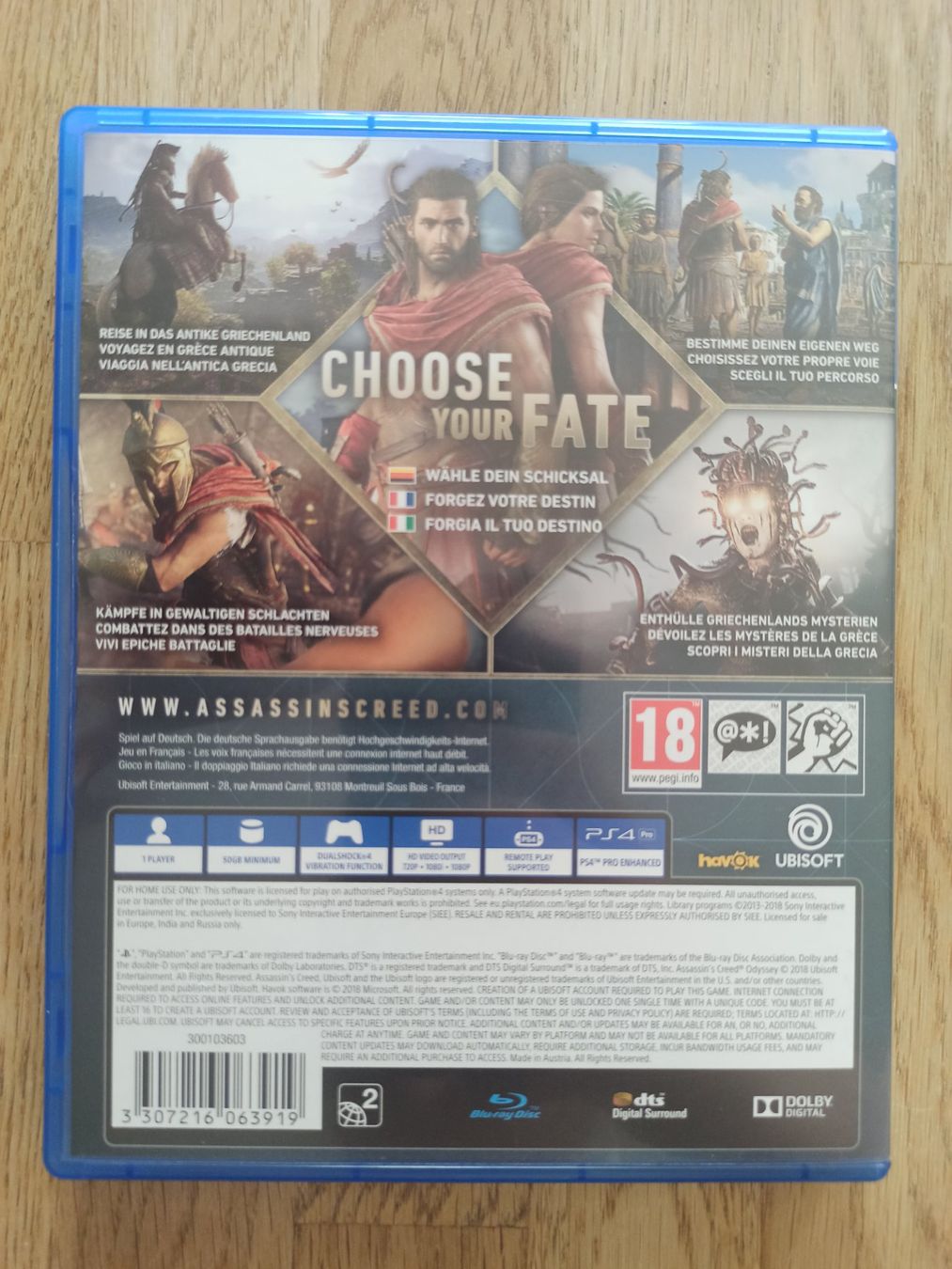 Spiele: Assassin's Creed Odyssey PS4 / PS5 – Gebraucht aus Oberweningen von mar_87mx 1