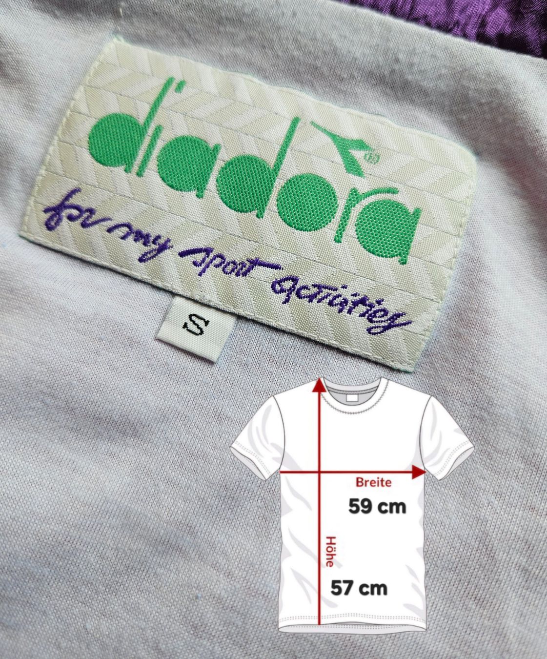 Giacche: Jacke diadora Grösse S retro vintage – Usato da Hägglingen venduto da United-Village-Trade 5