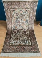 Seidenteppich 160*95cm handg.frisch prof.gewaschen Tiere