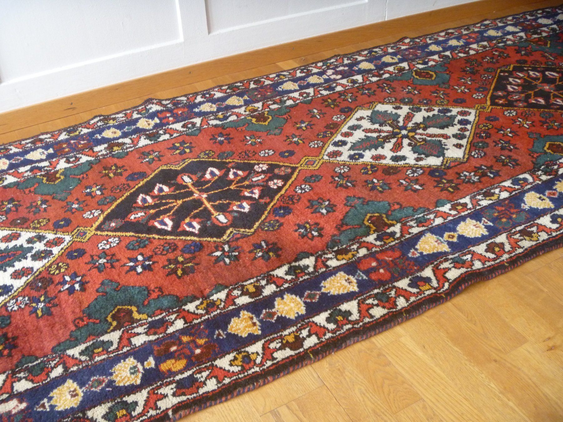 Tappeti: geknüpfter Läuferteppich 3,7m x 112cm – Usato da Rüti ZH venduto da baumchen 1