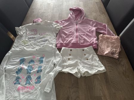 H&M Mädchen Paket, Gr. 110/116, Kitty& Stitch