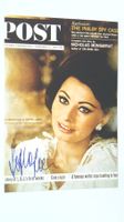 Sophia Loren, Original Autogramm auf Foto in Farbe