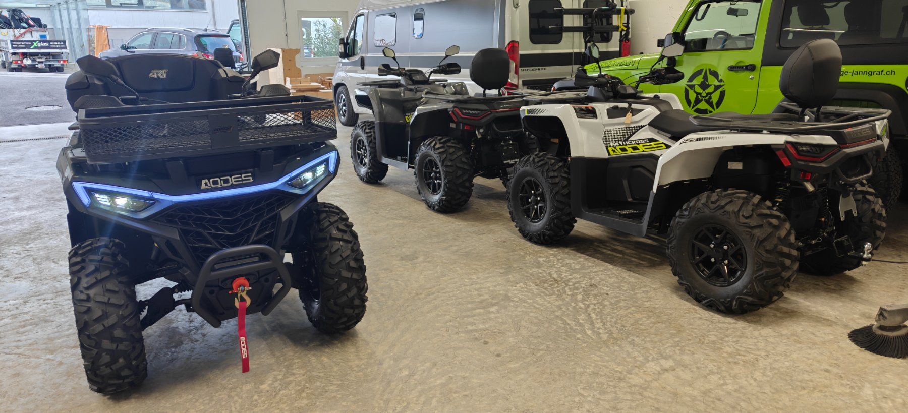 ATV / Quad: Aodes mit viel Zubehör. – Nuovo (secondo la descrizione) da Trimmis venduto da 0004 6