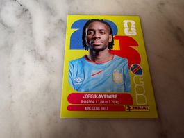 Panini FIFA Fussball WM 2026 Sticker Joris Kavenmbe COD 7