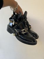 Balenciaga Ceinture Cut-Out Buckle Ankle Boots Gr.40