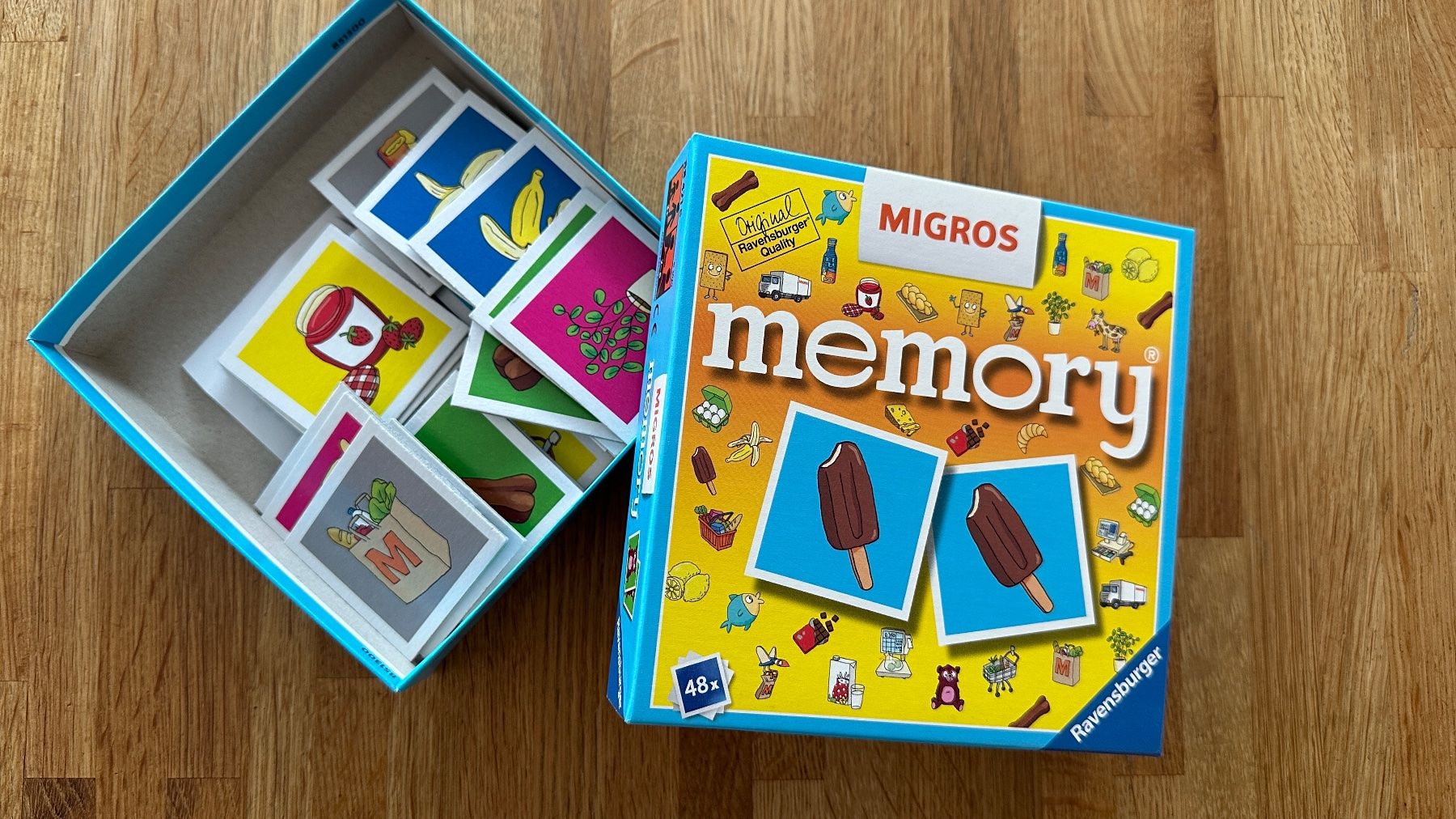 Ravensburger Spiele: Spiel - Ravensburger Memory Migros - Reisegrösse – Gebraucht aus Winterthur von Secondhand-Family 3